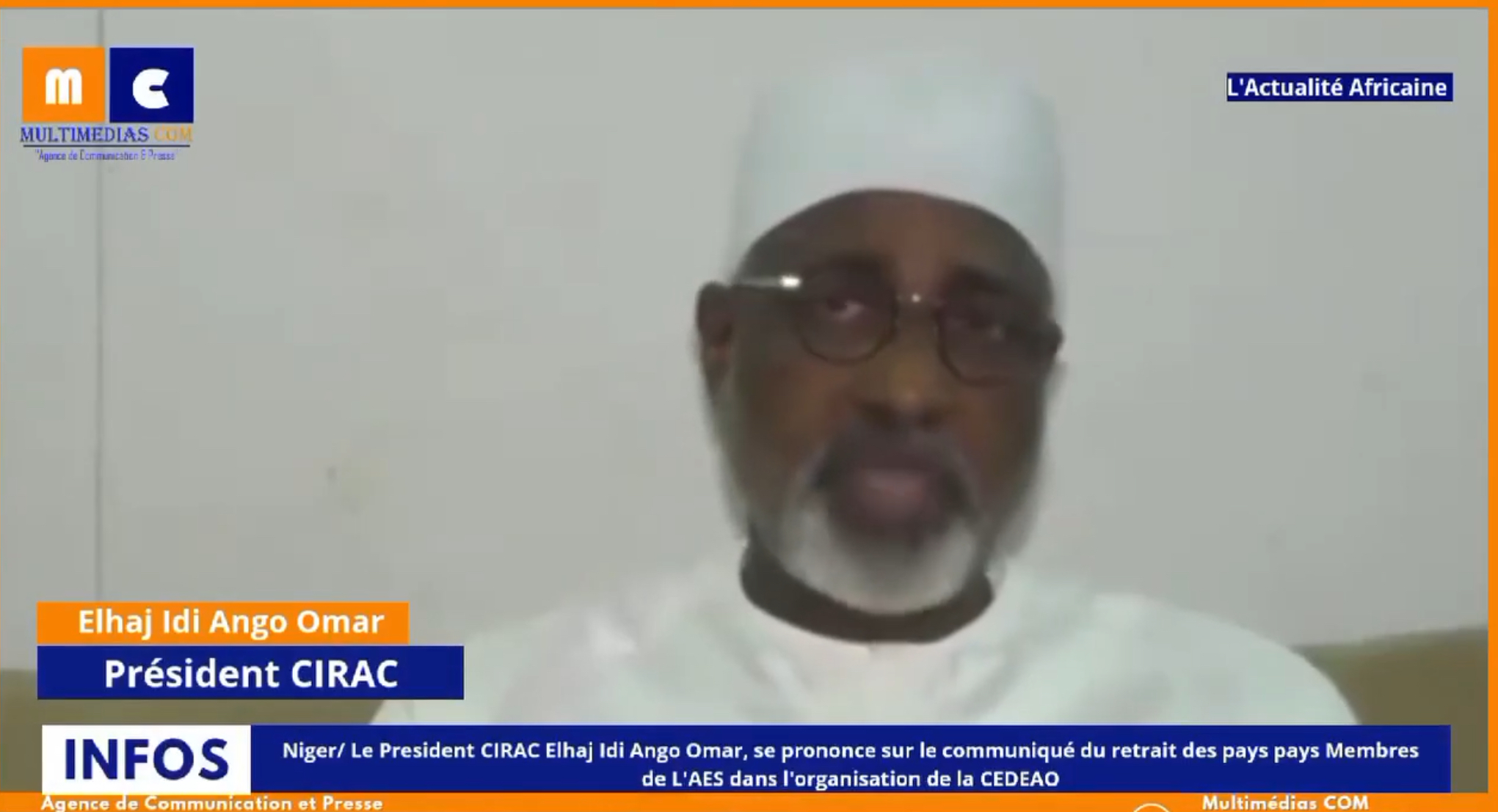 Le CIRAC salue la création de la confédération AES et la diversification des partenariats du Niger 