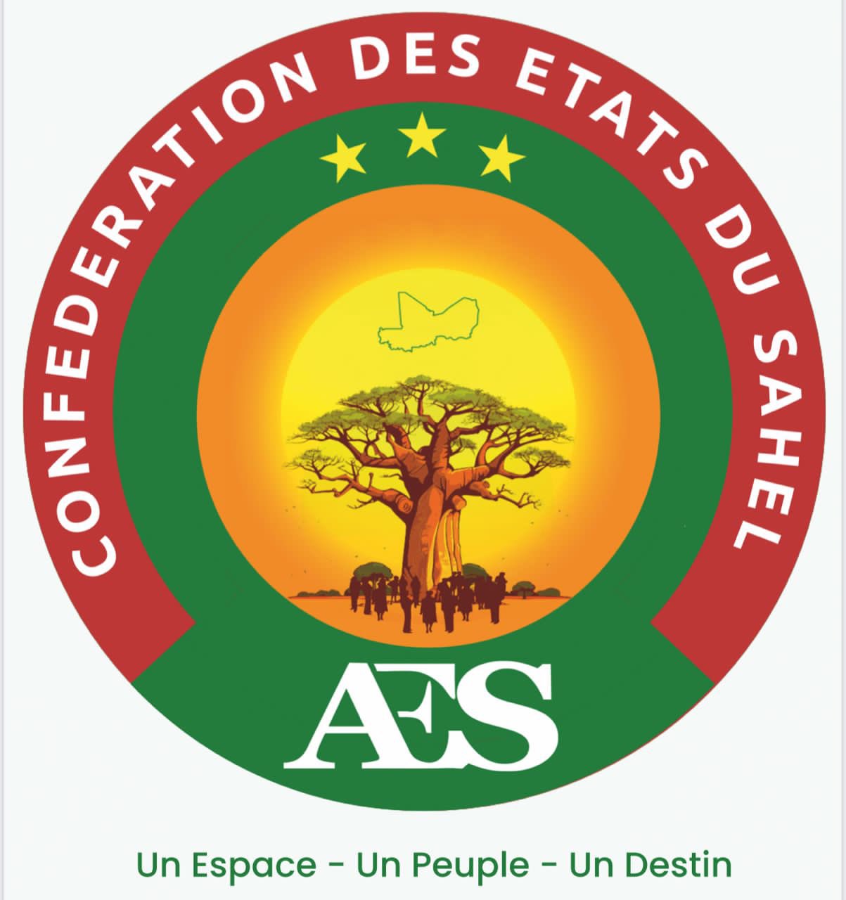 La Confédération des États du Sahel dévoile son logo…