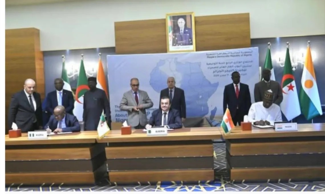 Gazoduc transsaharien : Le Niger, l’Algerie et le Nigéria signent des accords pour accélérer la réalisation du projet