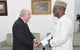 Le Ministre nigérien des affaires étrangères reçu par le Président de la République Algérienne Abdelmajid Tebboune…