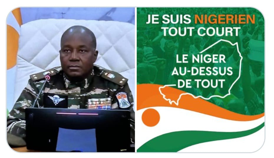 Remise du Rapport des Assises Nationales, le Général Tchiani en NIGERIEN TOUT COURT…